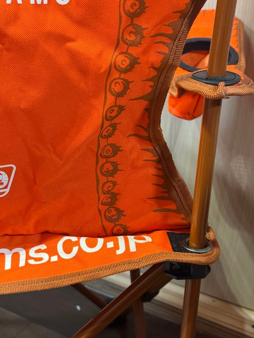 美品　Coleman×BEAMS アウトドア アームチェア