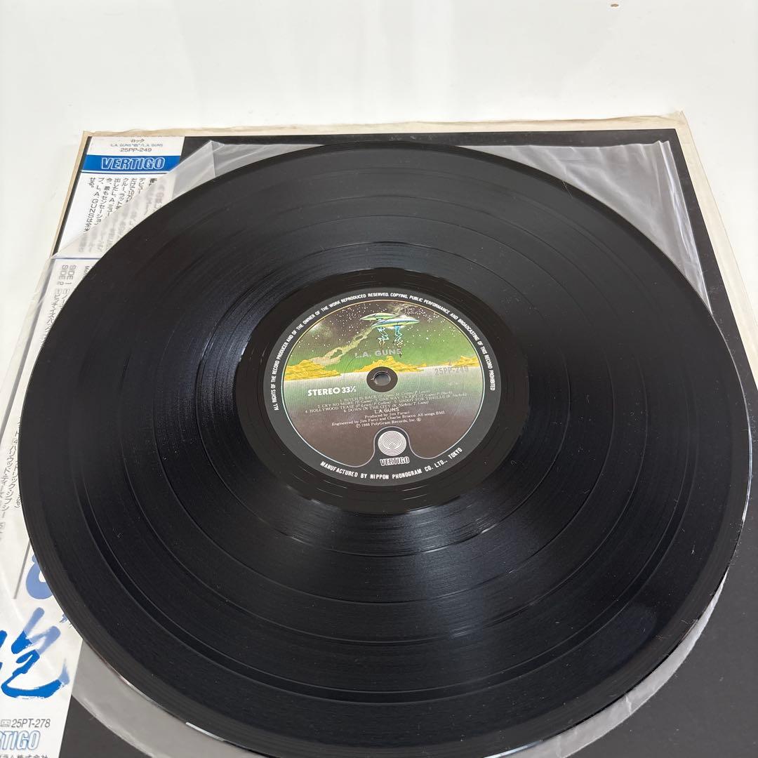 L.A. GUNS LP 帯付き　レコード