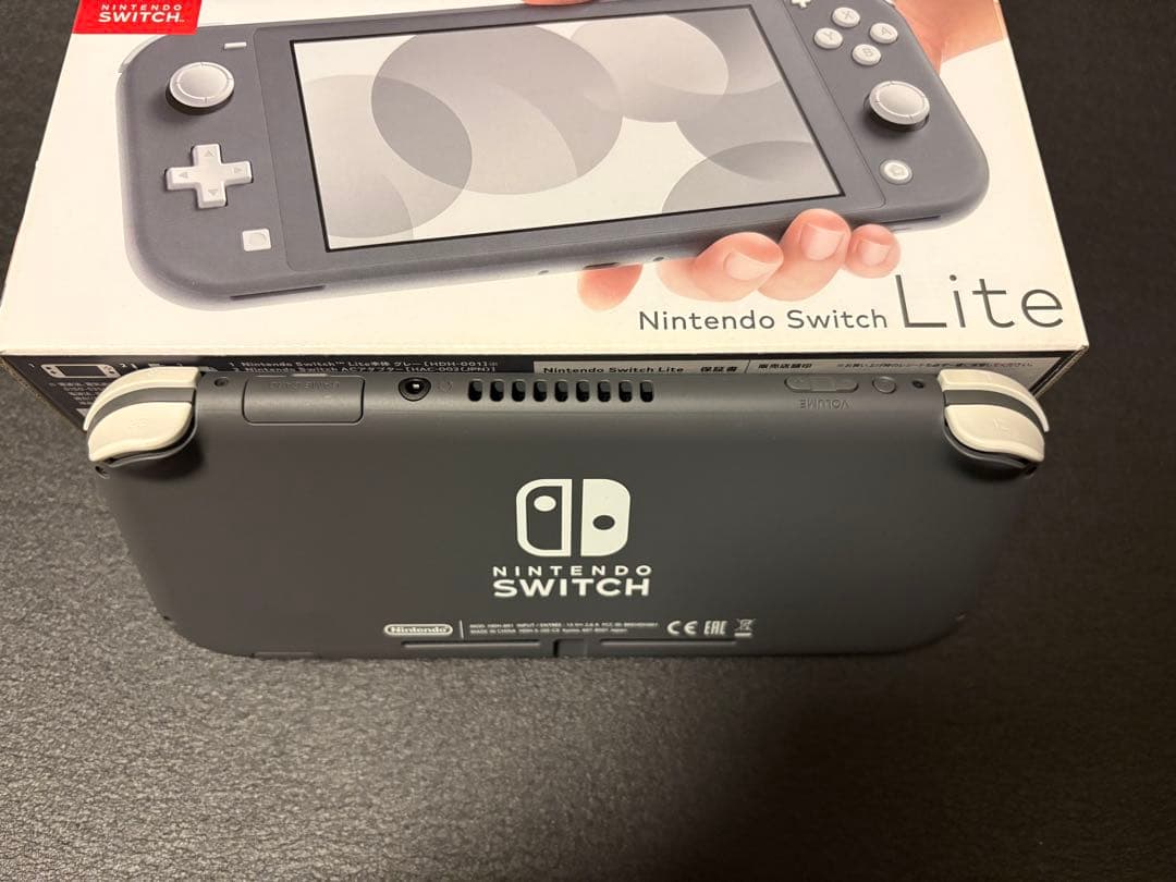 Nintendo Switch Lite グレー 本体 初期化済み