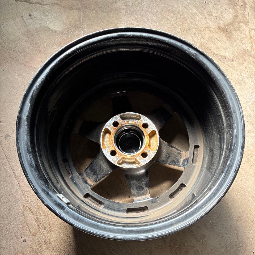 旧車・暴走族 ・ロンシャン風 15×7J/＋30/PCD100 ２本