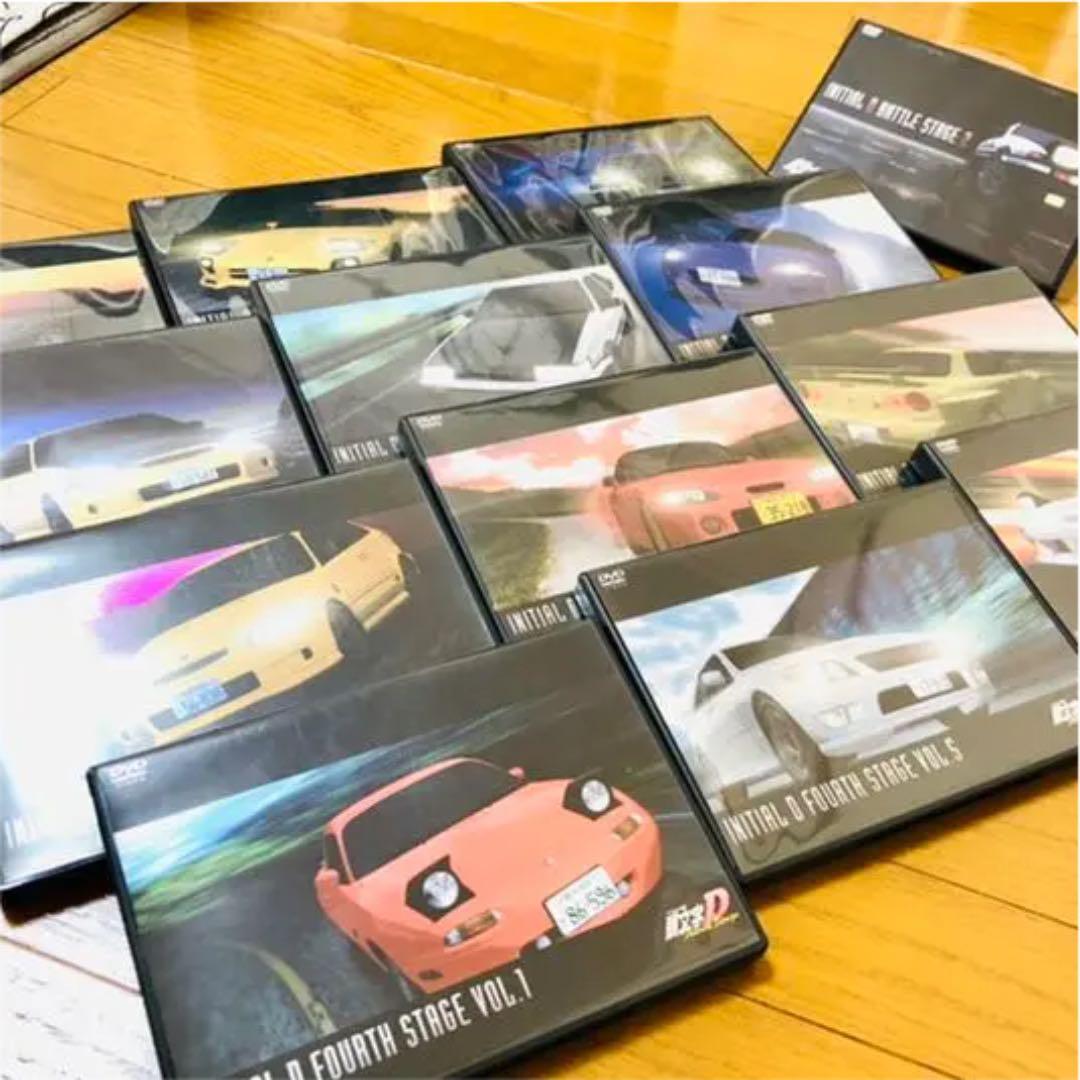 頭文字D 2 & 3 & 4 DVD INITIAL D イニシャルD