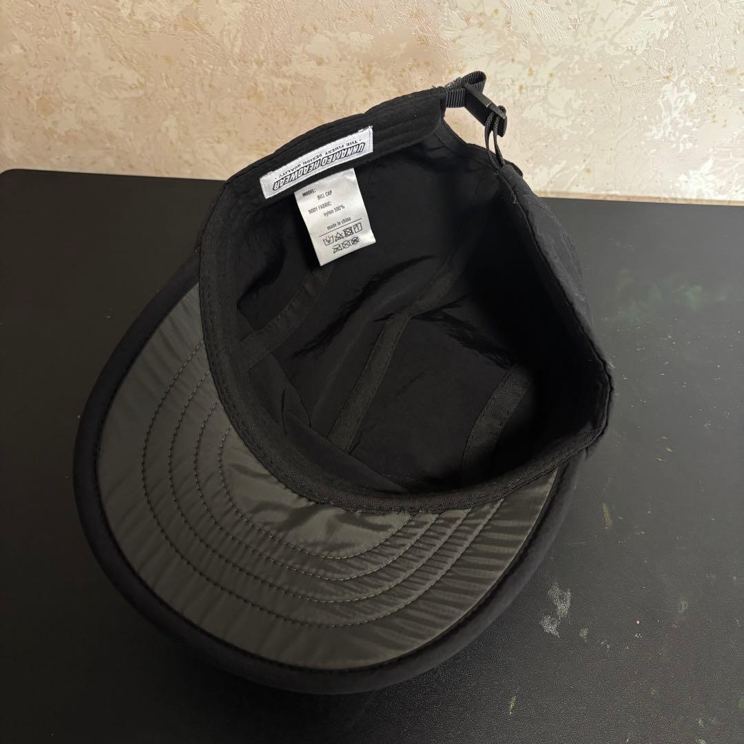 UNNAMED HEADWEAR BILL / ALLBLK ナイロンキャップ