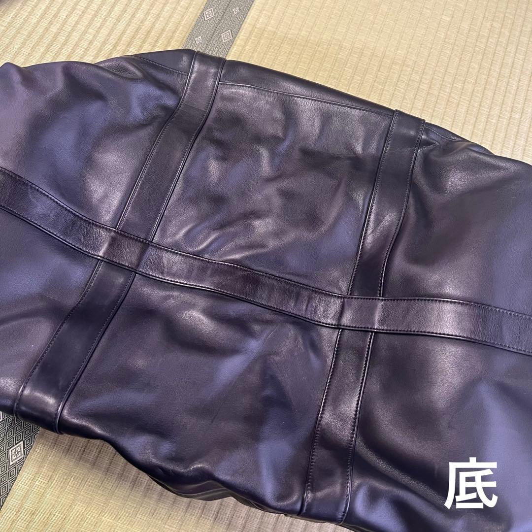 Y*A様 COACH ボストンバッグ　レザー　黒