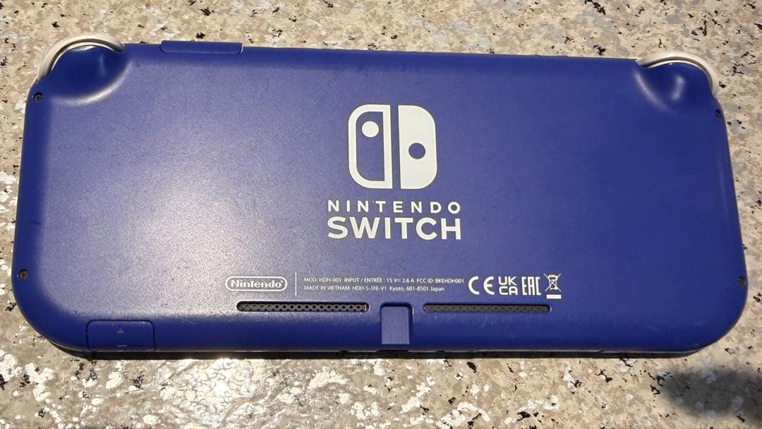難あり　switch light 本体　ブルー