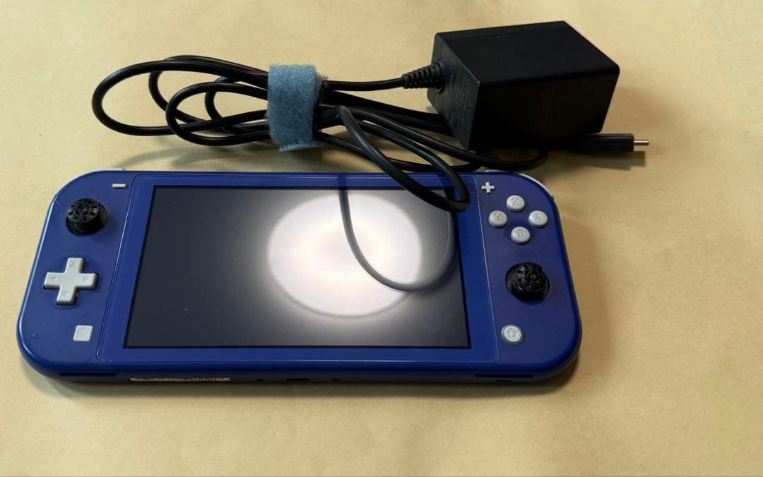 難あり　switch light 本体　ブルー