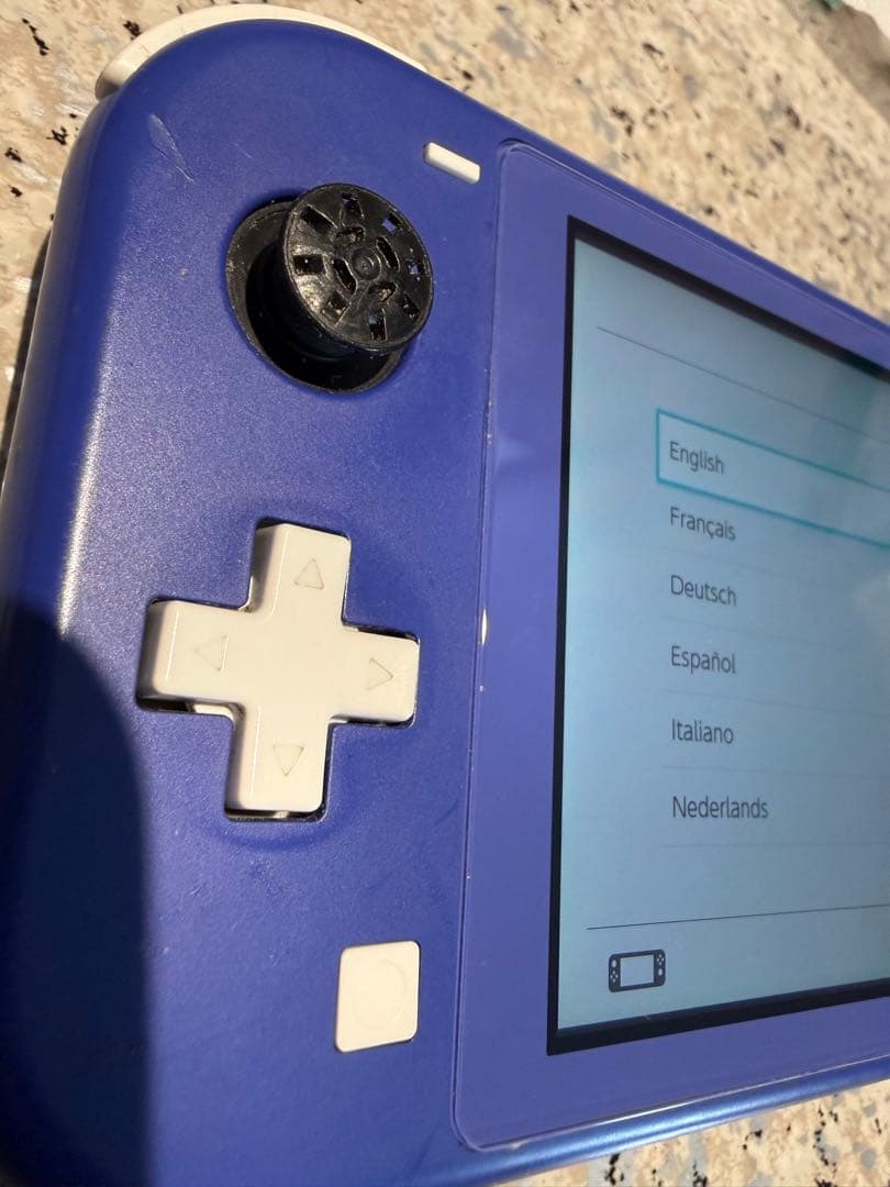 難あり　switch light 本体　ブルー