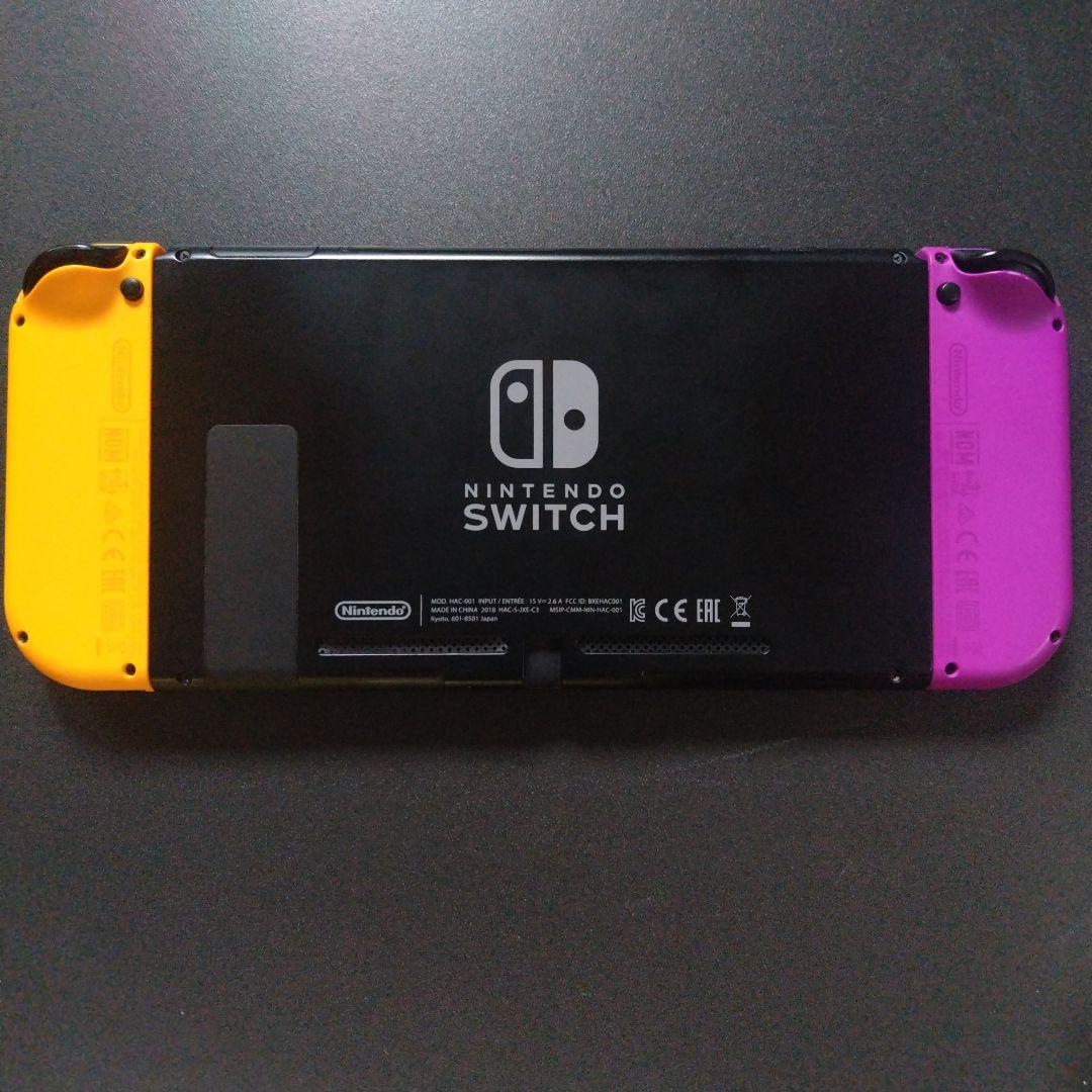 任天堂Switch　本体　動作確認済み美品 箱、ケース、予備リモコン付き