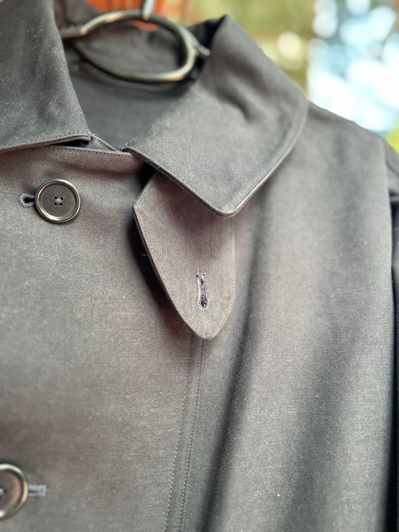 アプレッセ a.presse Motorcycle Half Coat navy
