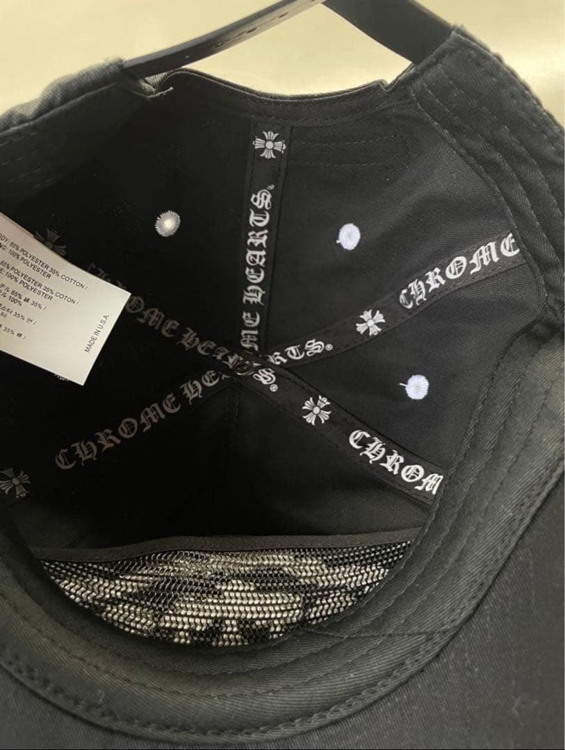【即購入おやめください】Chrome Hearts 黒 キャップ