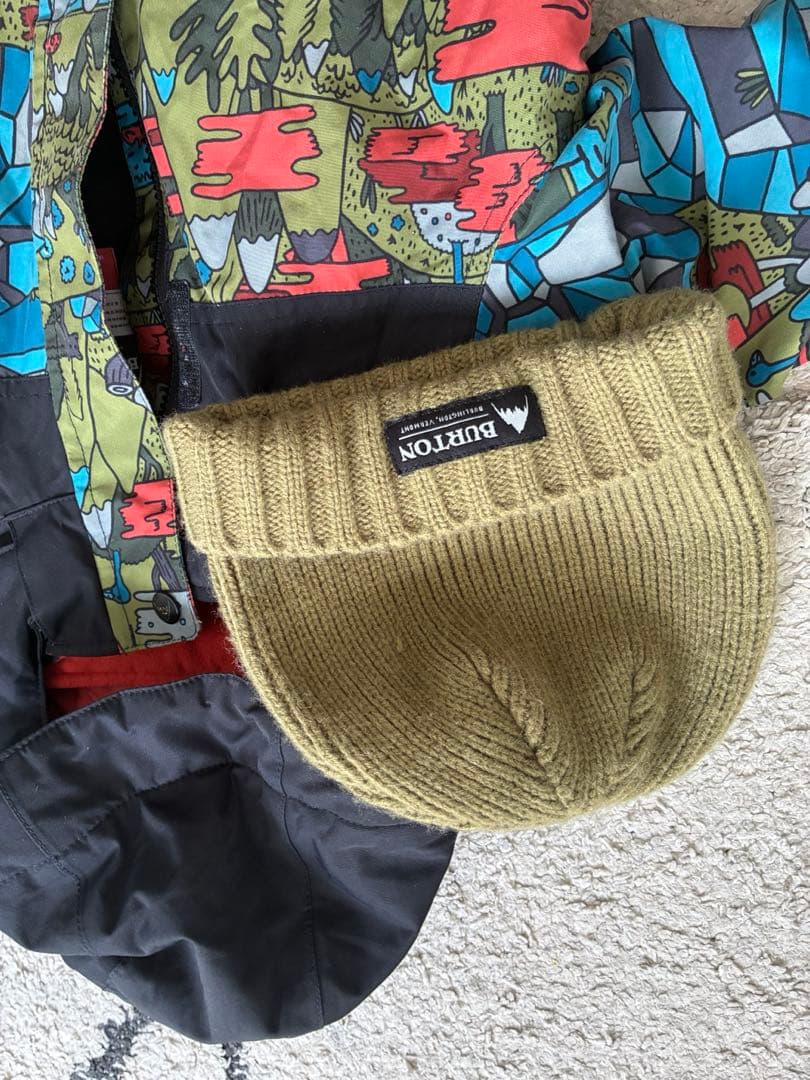BURTON スノーボードウェア 4T ビーニー付き