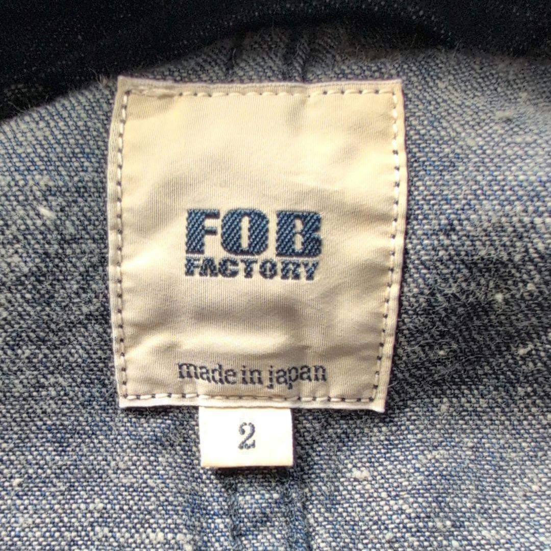 や*）様 FOB ファクトリー デニム素材 モッズコート Mサイズ F2420