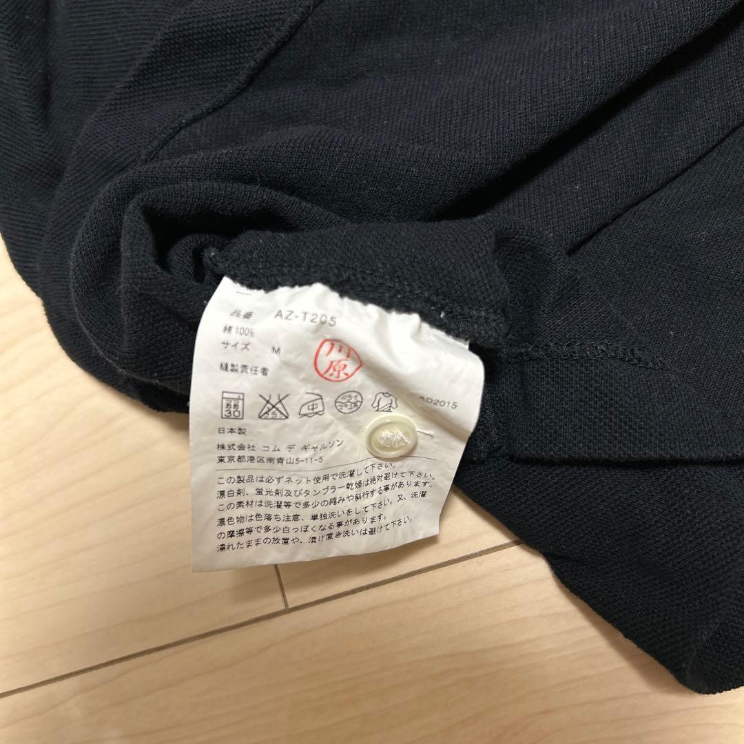 COMME des GARÇONS PLAY ブラック ポロシャツ M 美品