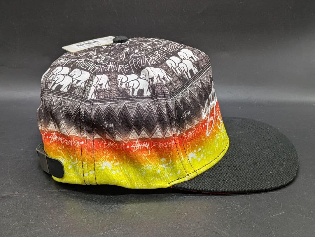 STUSSY TOM TOM FADE CAP 総柄 完売モデル ストリート