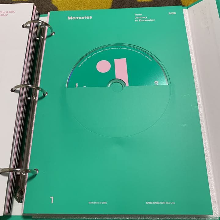 BTS Memories2020 トレカ付き