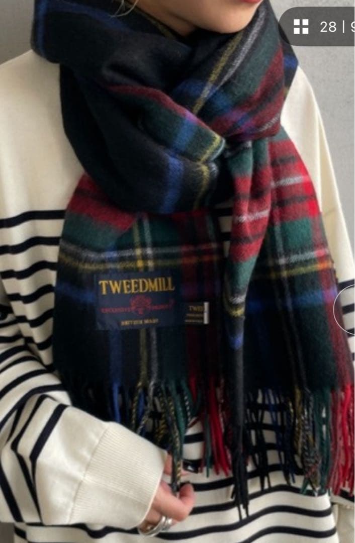 tweedmill ストール 70×190
