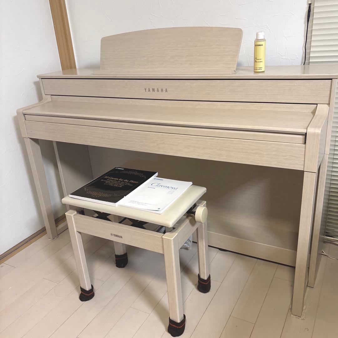 YAMAHA クラビノーバ　電子ピアノ　CLP-545WA 2017年購入