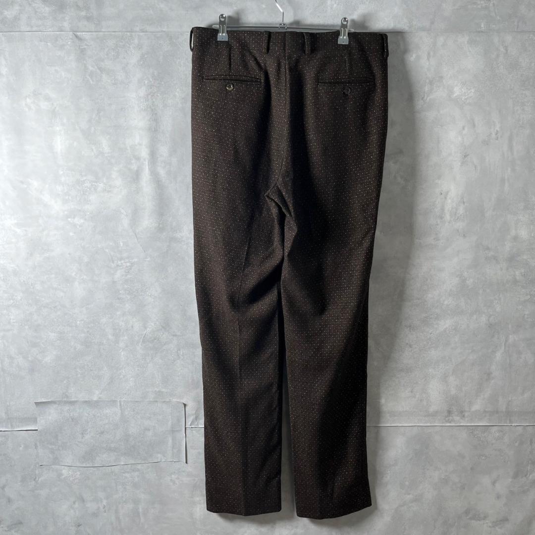 ETRO ドット柄 イタリア製 ウール ツイード セットアップ スーツ N678