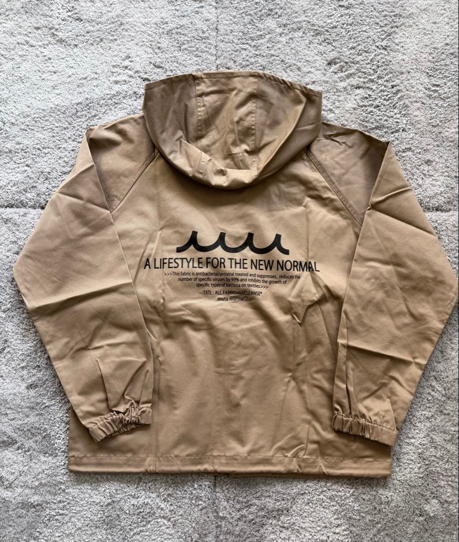 【新品】定価44,000円‼️mutaMARINEブルゾン　ベージュXL