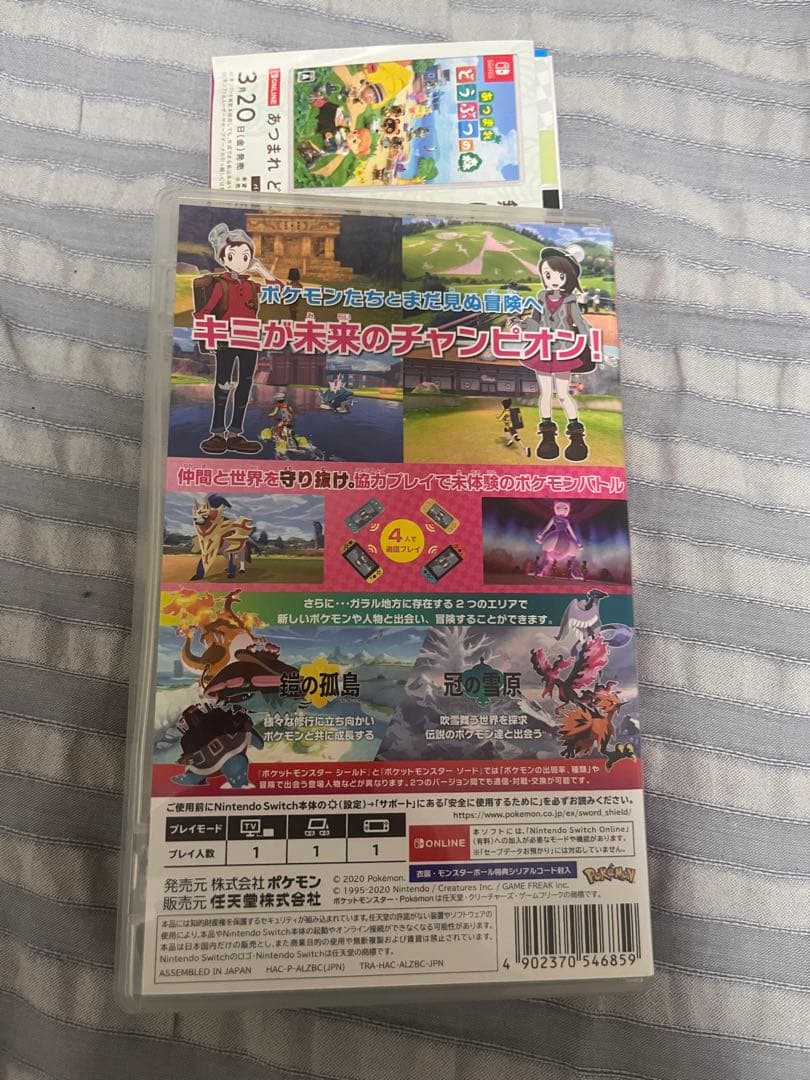 ポケモン シールド エキスパンションパス Switch 未使用コード