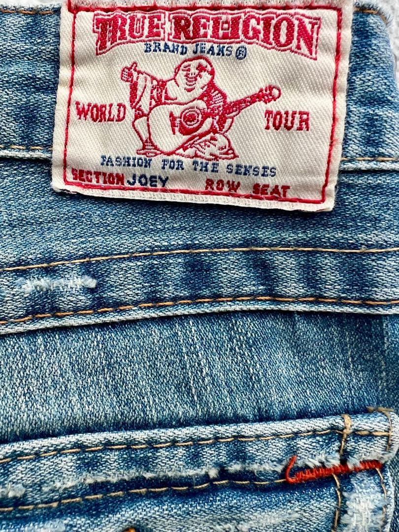 【希少】00s TRUE RELIGION JOEY BIG T y2k フレア