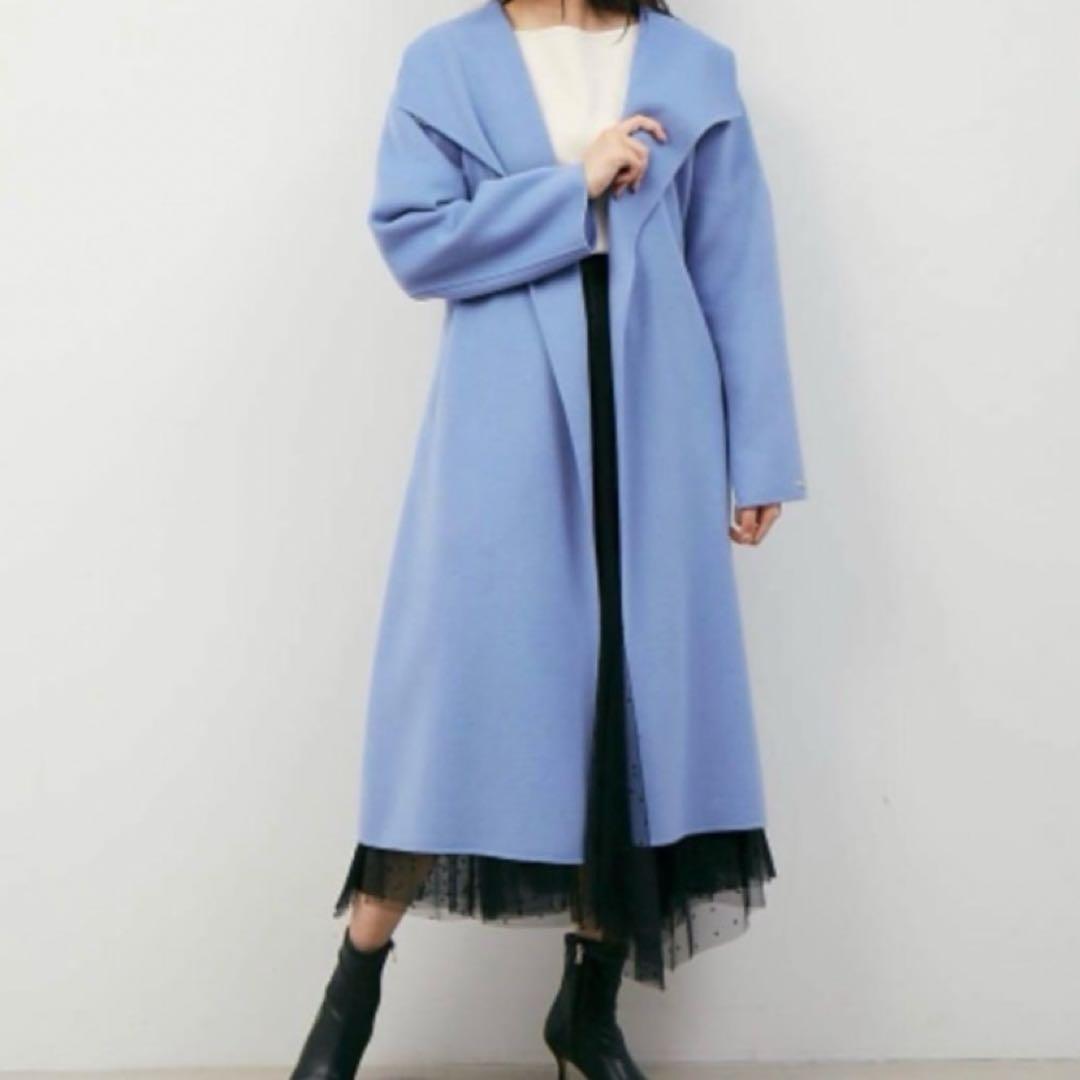【美品】CELFORD ロングコート リバーコート 36サイズ