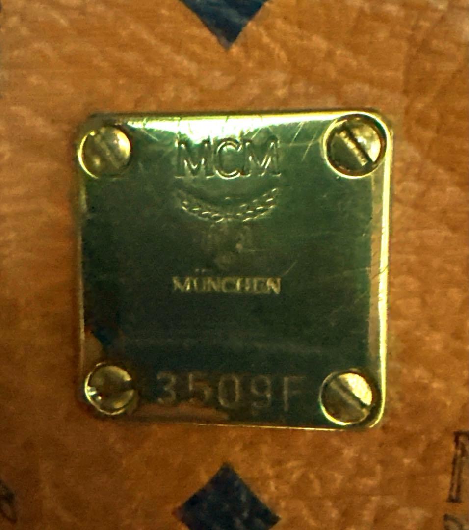 24h限定 値下げ MCM ボストンバッグ 3509F ブラウン