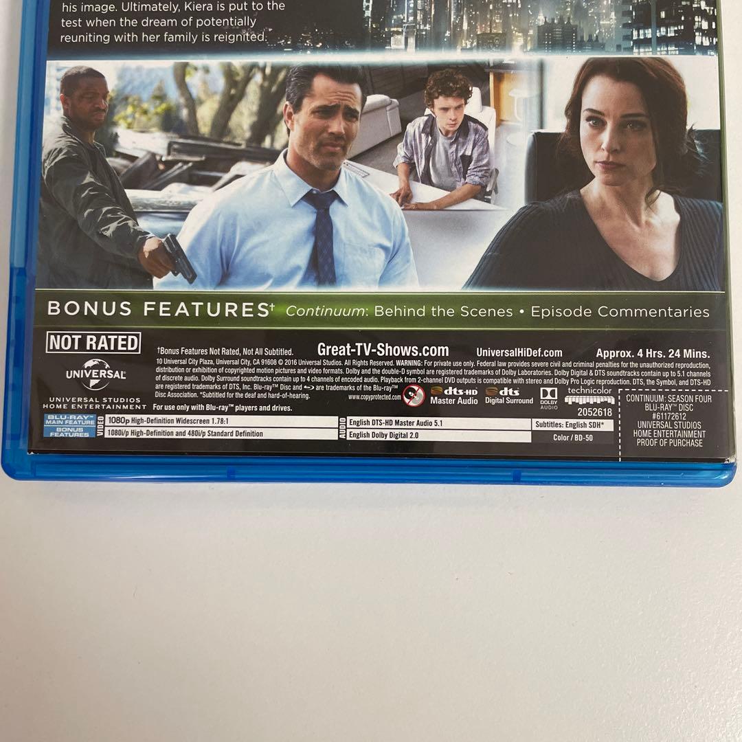 【輸入盤】CONTINUUM コンティニアム CPS特捜班 シーズン1〜4セット