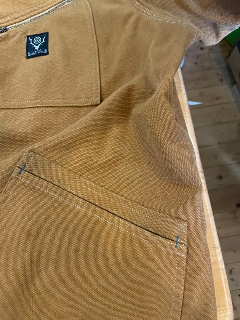 デカサイ South2 West8 ダックジャケット　カバーオール XL