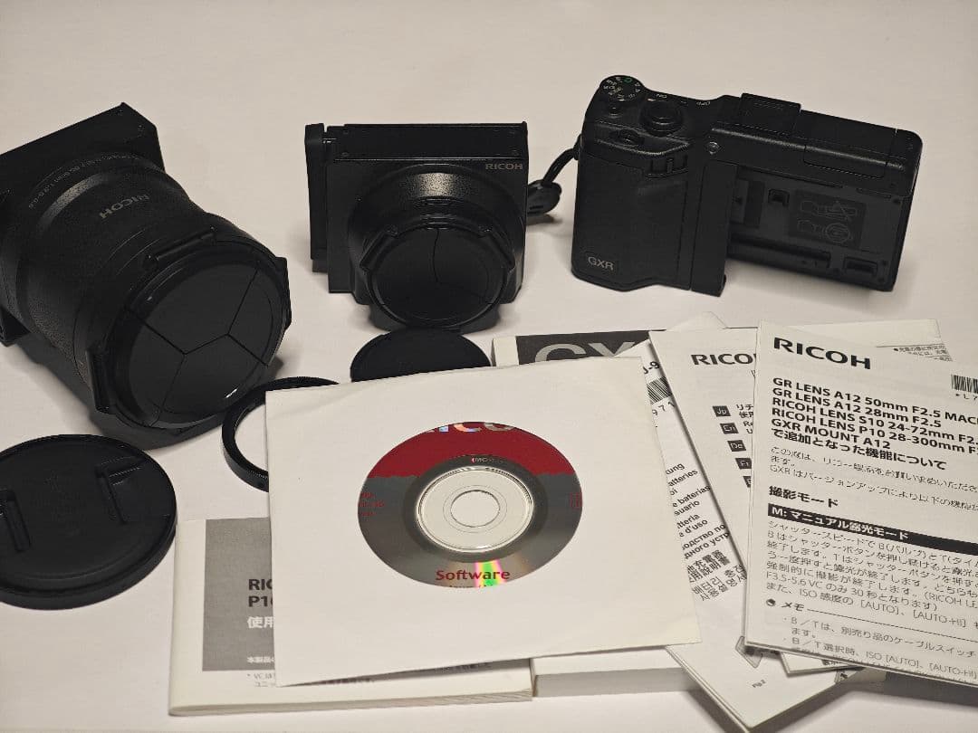 完動美品 ricoh gxr p10 kit と Ａ16 セット