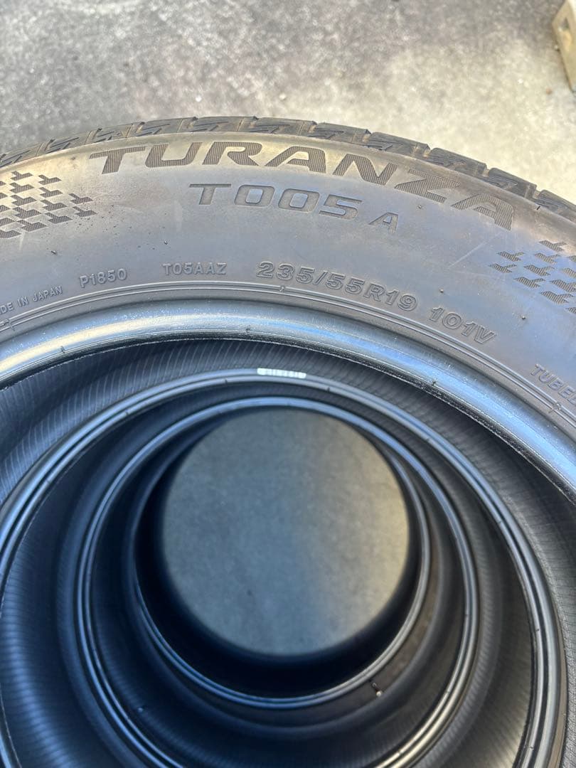 期間限定価格！①235/55R19 ブリヂストン トランザT005A ２本