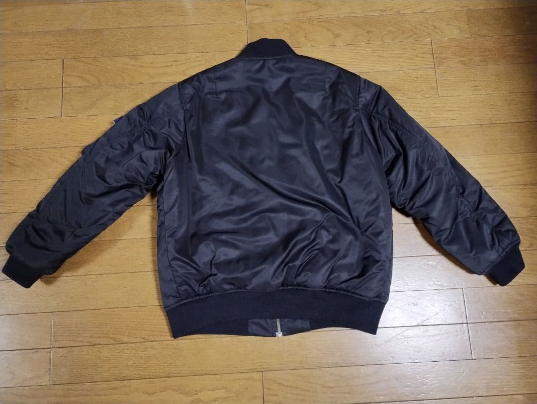 APPLEBUM×68&BROTHERS　MA-1 リバーシブルブラック