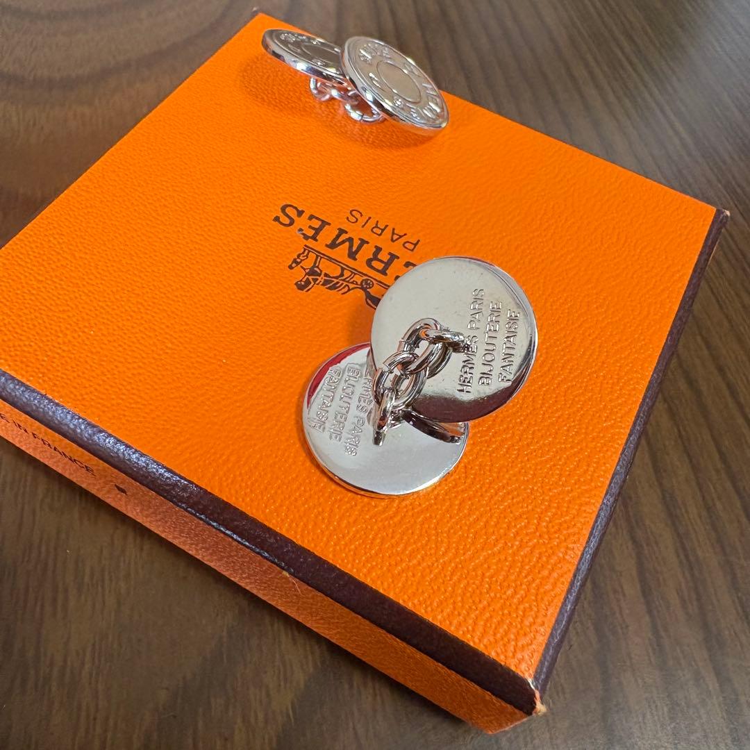 エルメス セリエ カフス シルバー 箱付き HERMES