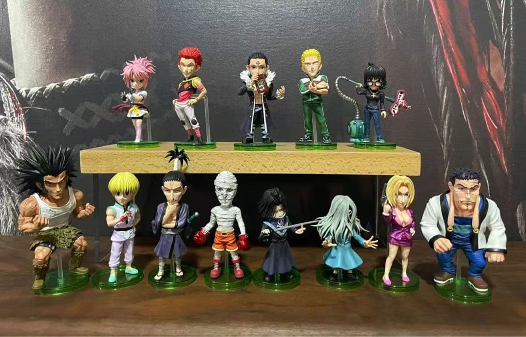 hunter×hunterクロロ＝ルシルフルクロロガレキガレージキットスタチュー