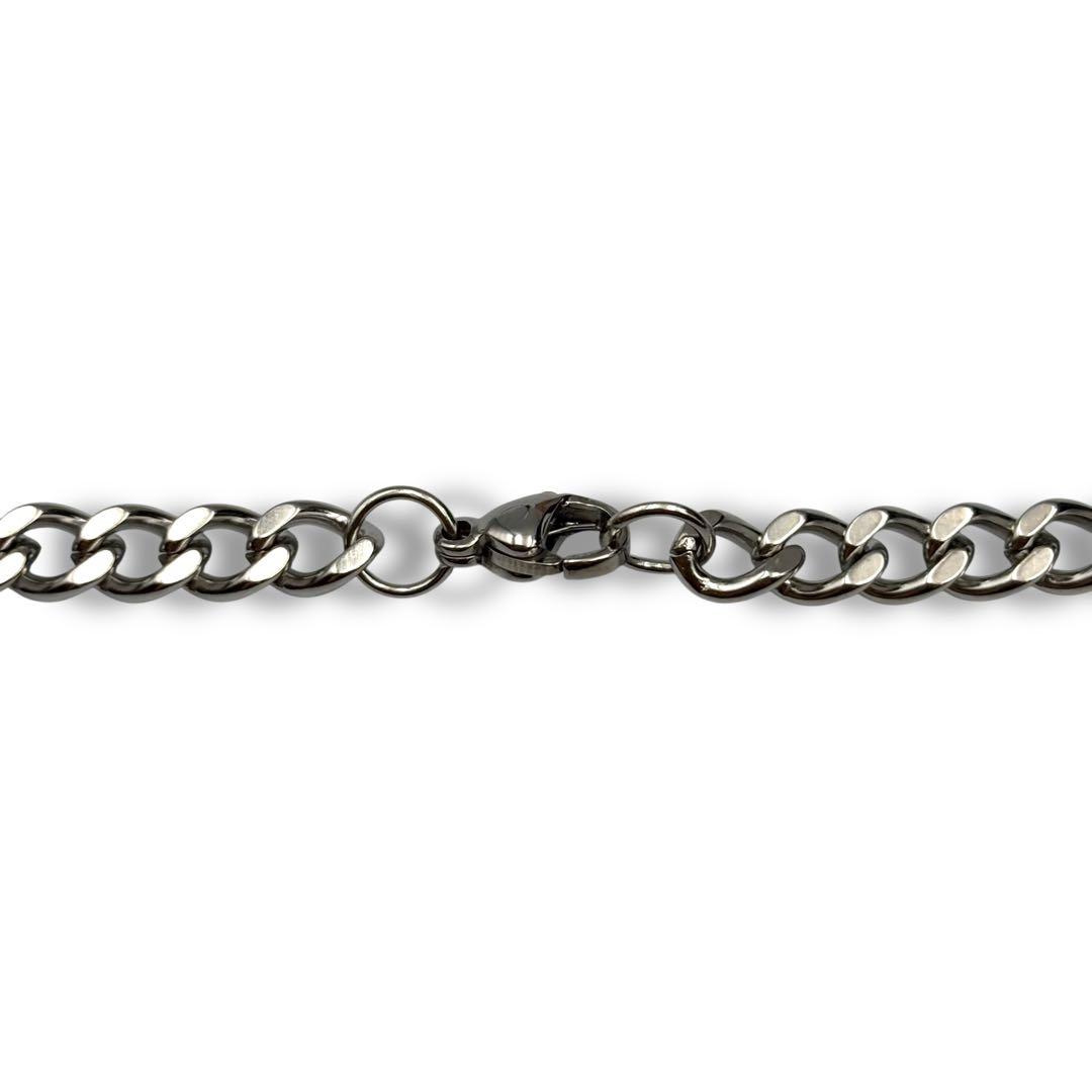 美品 ルイヴィトン ネックレス パドロック 南京錠 喜平 社外チェーン シルバー