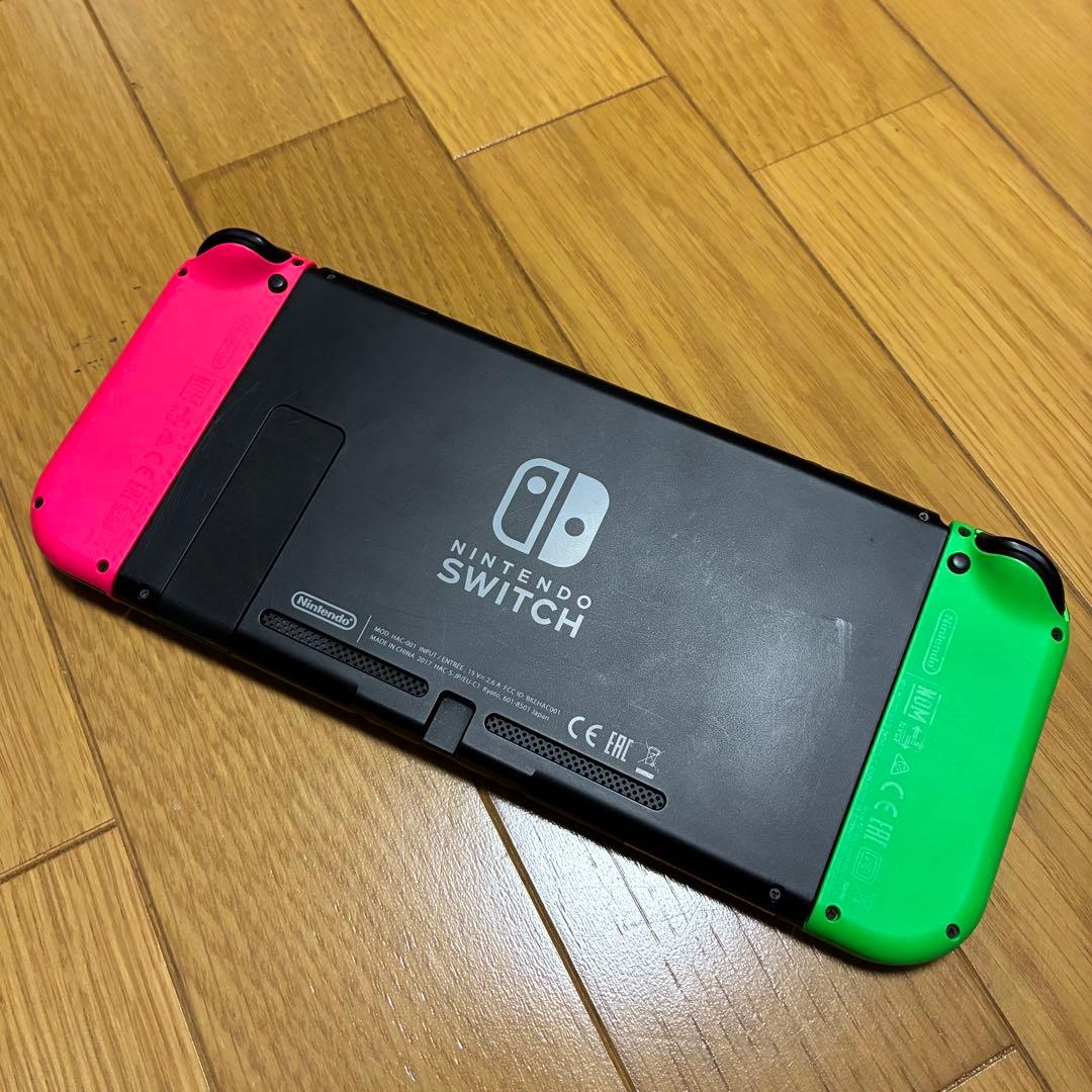 週末特価 【 Nintendo Switch 】スイッチ 7点 グリーン/ピンク