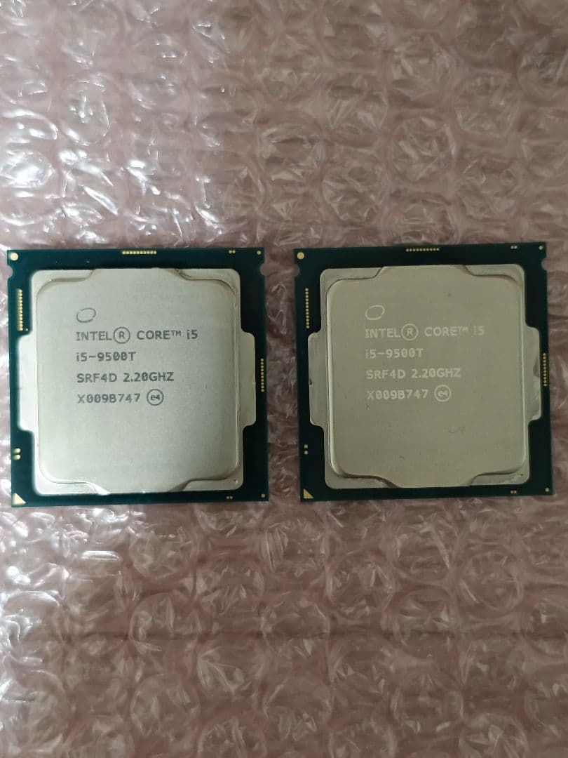 Intel Core i5-9500T srf4d 2.20GHz CPU 2個