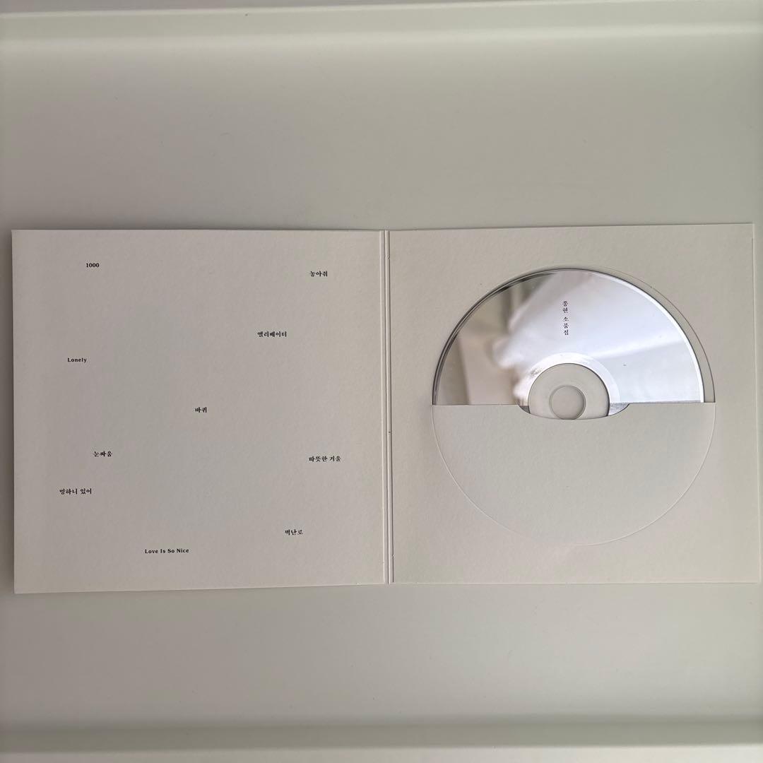 SHINee ジョンヒョン　トレカ付き　Op.2 小品集 이야기 종현