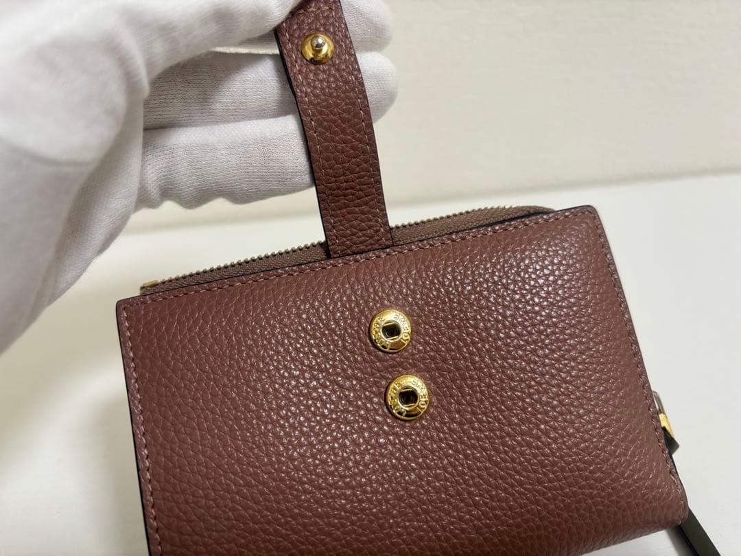 未使用 LOEWE ロエベ アナグラム ピンク 二つ折り財布