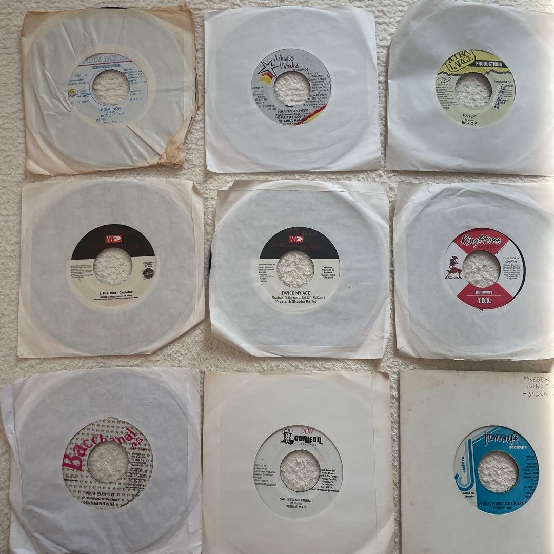 レゲエ　レコード　200枚　まとめて　ダンスホール　90年代〜