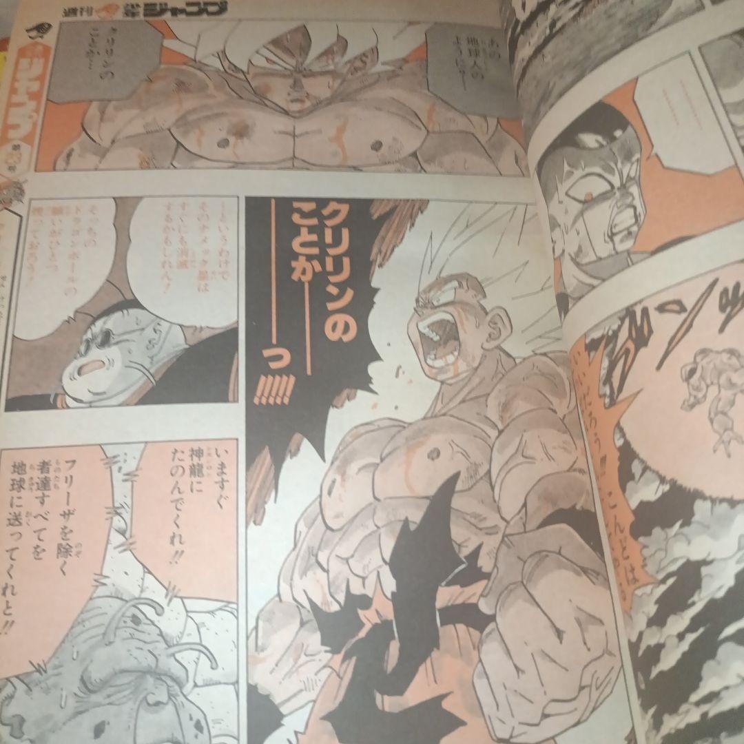 良品　当時物【週刊少年ジャンプ1991年21·22号】ドラゴンボール d