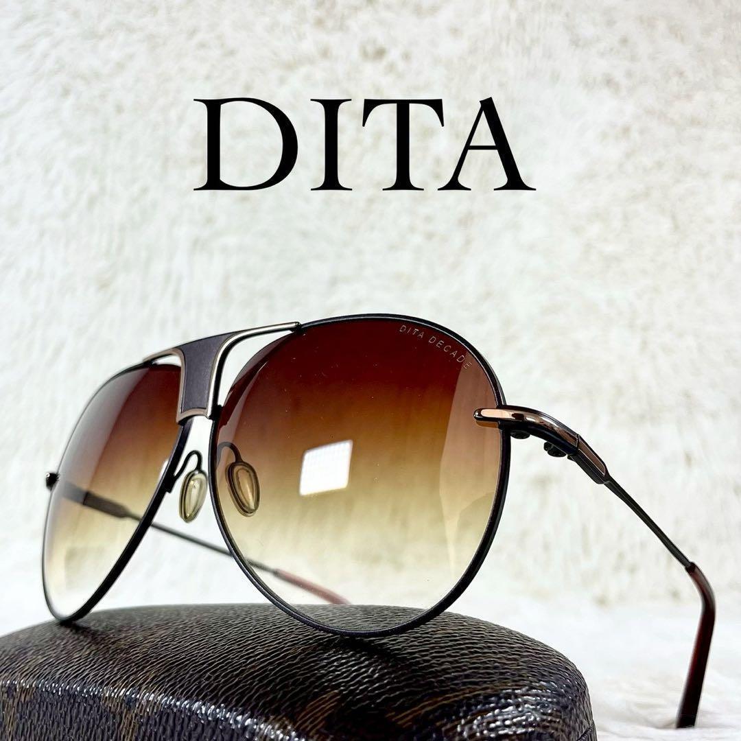極美品　DITA　DECADE　ディータ　サングラス　ブラウンレンズ・フレーム