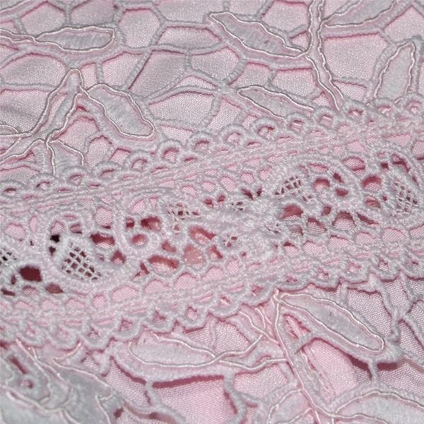こ*も様 セルフポートレイト ワンピース ローズレース ピンク 刺繍 UK8 結