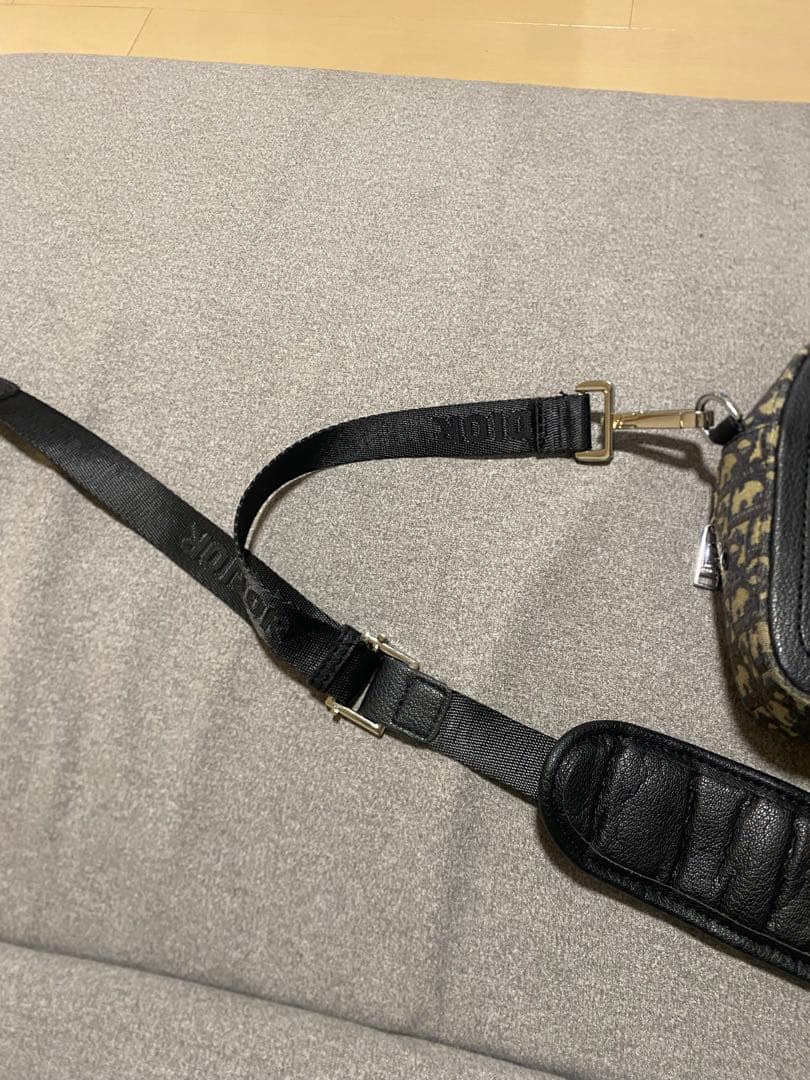 [確実正規品]Dior ショルダーバッグ キャンバス レザー