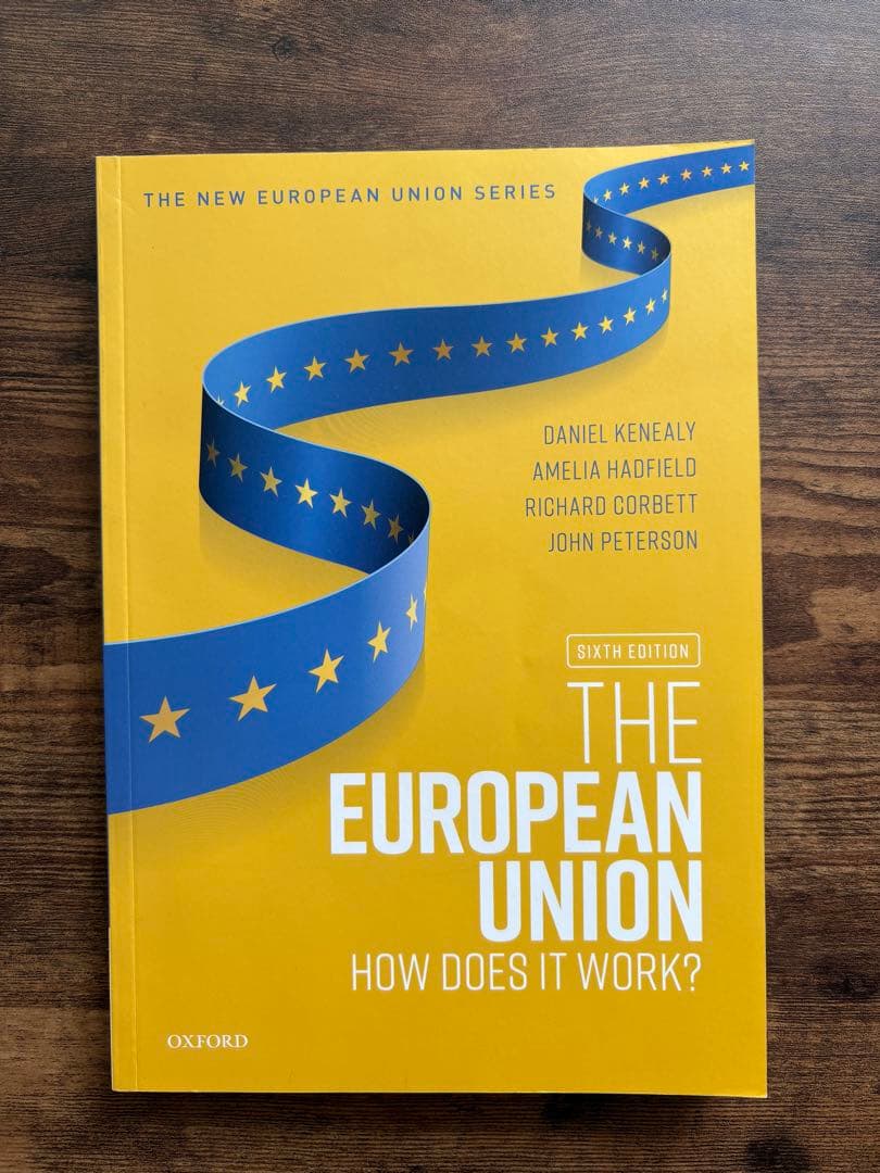 洋書 The European Union: How does it work?