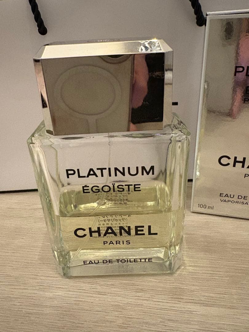 CHANEL EGOISTE PLATINUM 100ml（残り半分）
