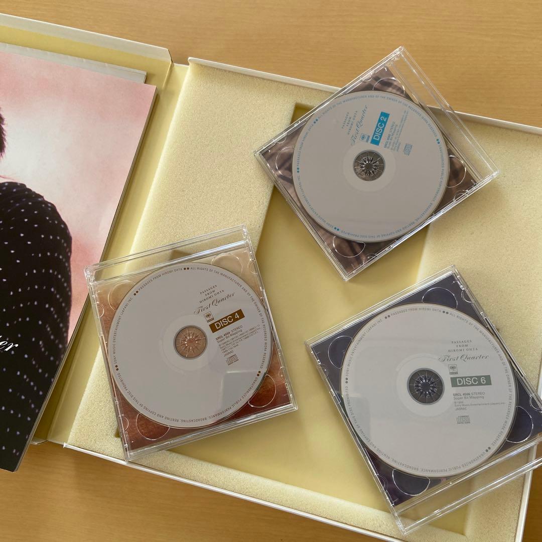 太田裕美の軌跡 First Quarter CD6枚組ボックスセット　生産限定品