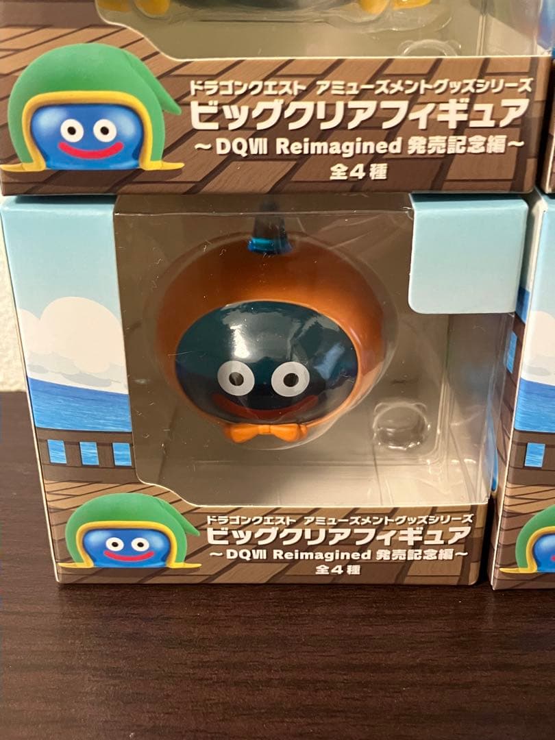 ドラクエ　ビッグクリアフィギュア　DQⅦ Reimagined4体&はぐメタ