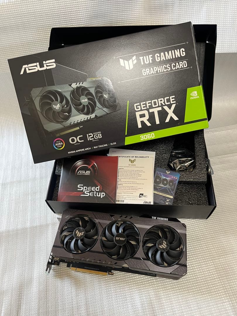 グラフィックボード・グラボ・ビデオカード ASUS TUF Gaming GeForce RTX 3060 12GB