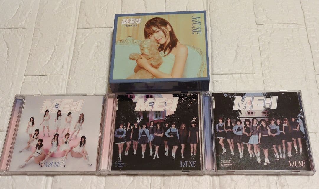 ME:I 笠原桃奈　CD ユニバーサル　3形態 BOX FC盤
