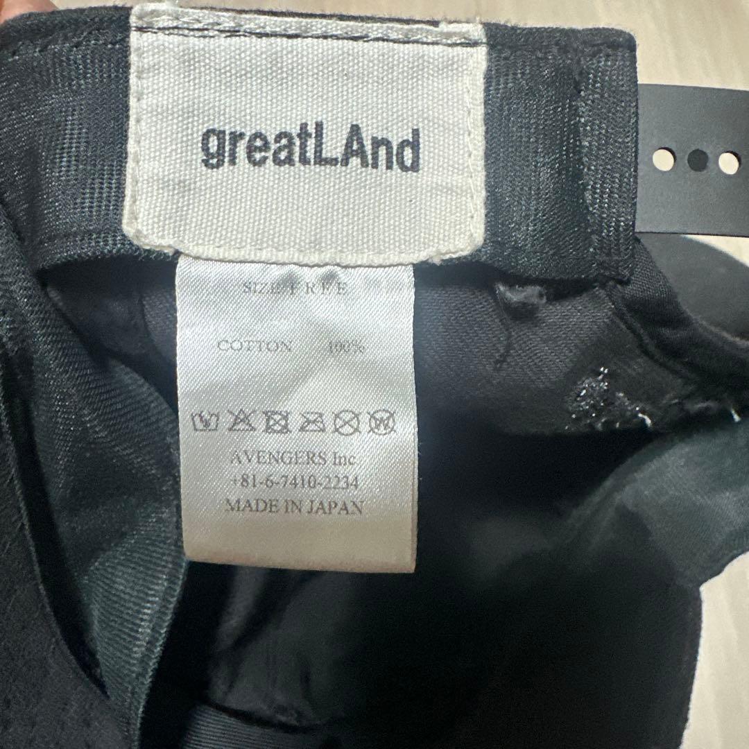 greatLAnd original sade キャップ